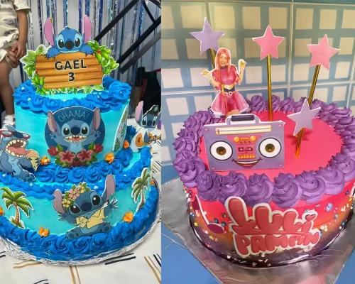 Pasteles Stich y Lulin Pampin